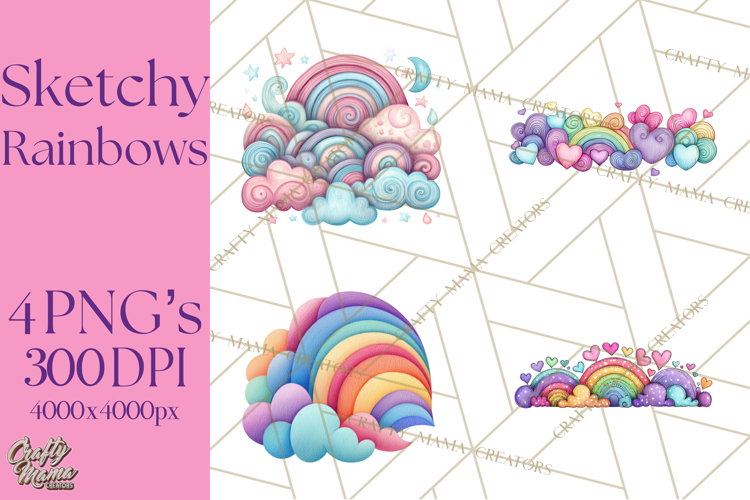 Rainbow Clipart PNGs Image 9