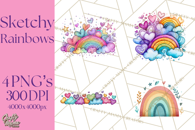 Rainbow Clipart PNGs Image 10