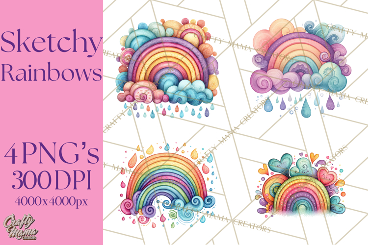 Rainbow Clipart PNGs Image 13