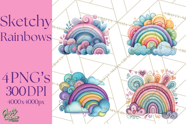 Rainbow Clipart PNGs Image 5