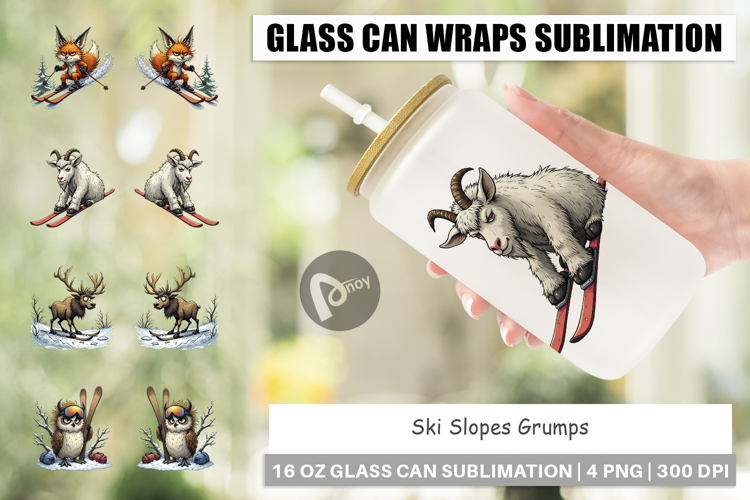 Glass Can Ski Grumps