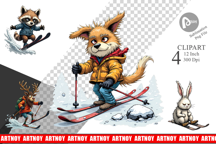 Ski PNG Image 11