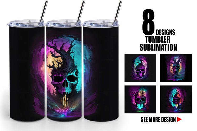 Halloween Tumbler Wrap Image 19