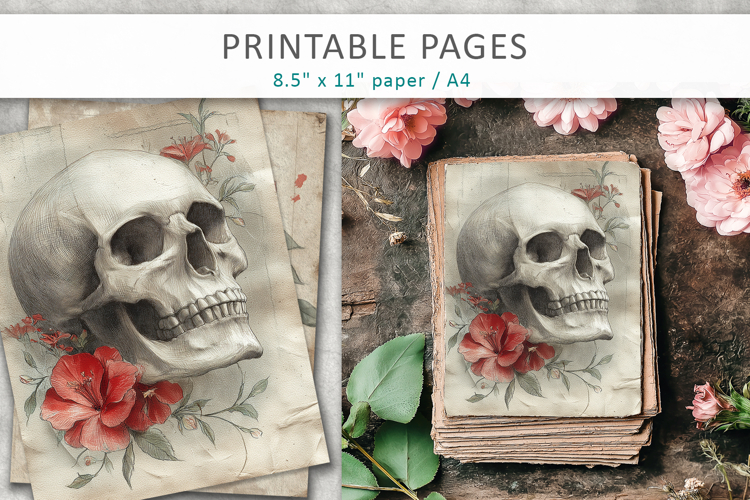 halloween grunge printables