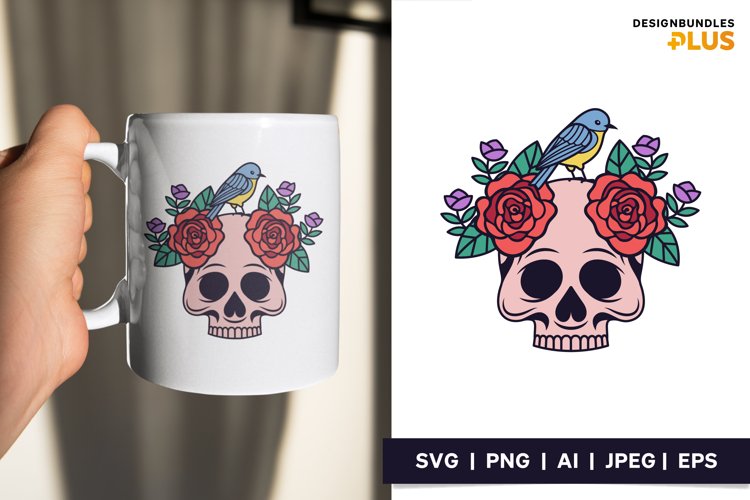 Cute Skull Clipart Image 20