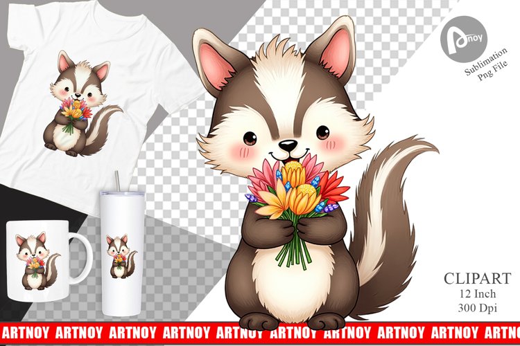 Bouquet Clipart Image 7