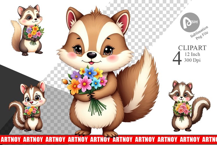 Bouquet Clipart Image 7