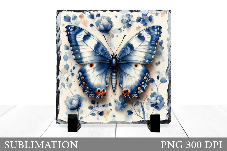 Butterfly Sublimation. Butterfly Slate Sublimation