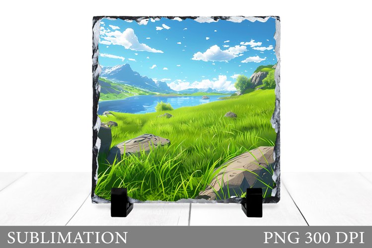 Summer Sublimation. River Slate Sublimation example image 1