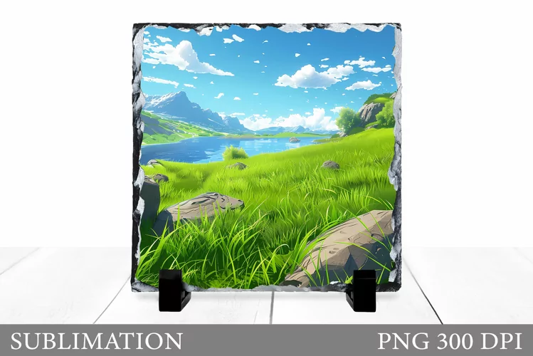 Summer Sublimation. River Slate Sublimation