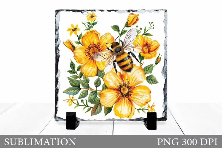 Bee Slate Sublimation. Bee Sublimation