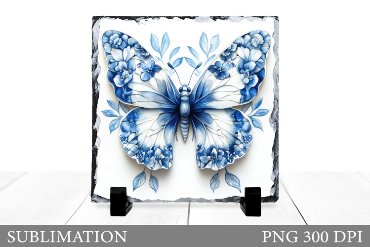 Butterfly Sublimation. Butterfly Slate Sublimation