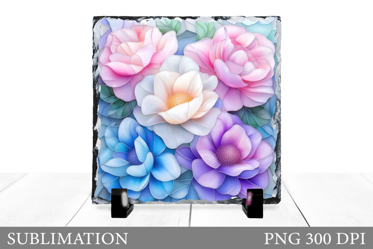 Flowers Cutting Board. Floral Cutting Board Sublimation