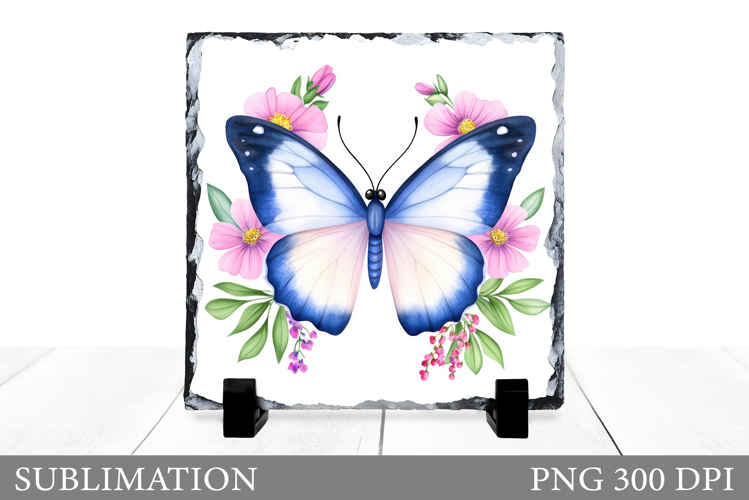 Butterfly Sublimation. Butterfly Slate Sublimation