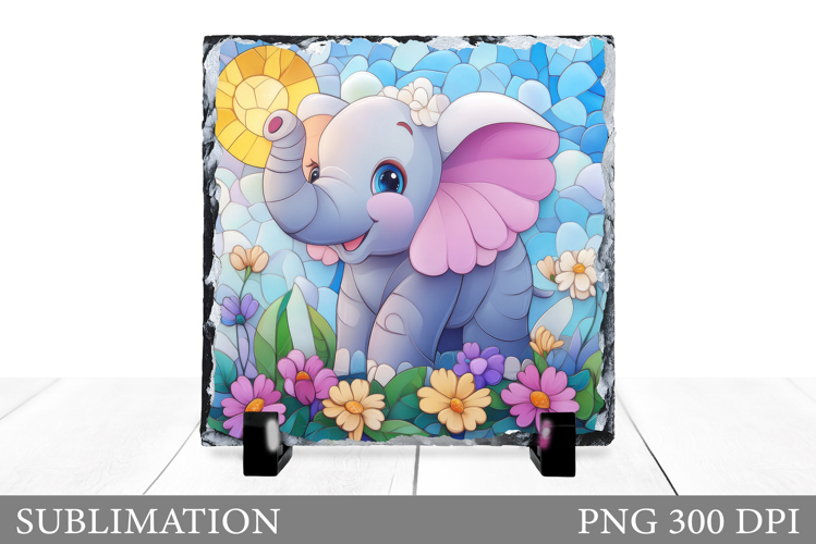 Cute Elephant Clipart Image 5