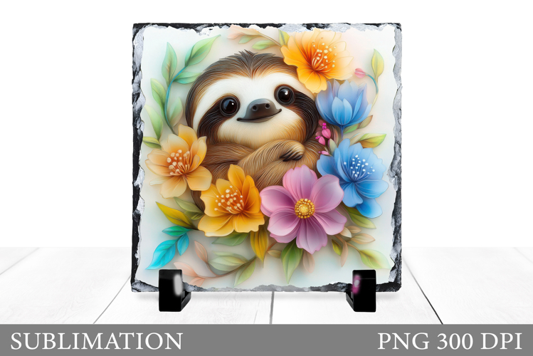 Cute Sloth Clipart Image 5