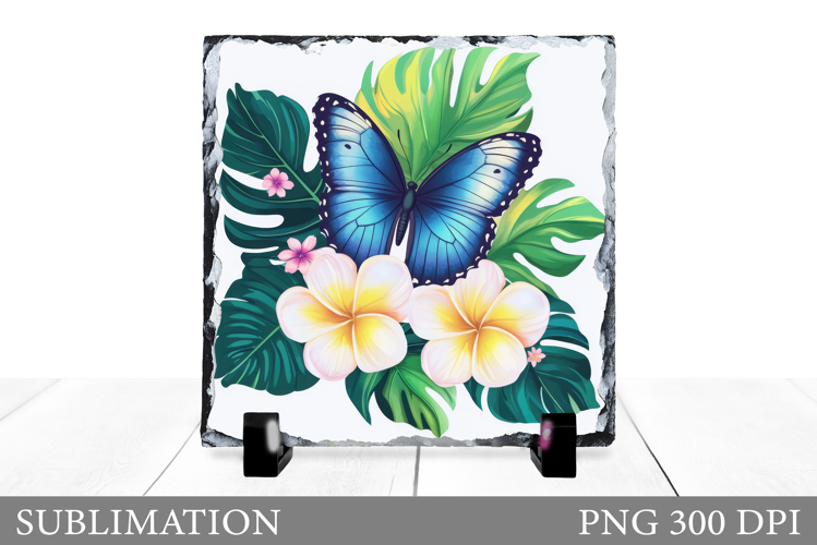 Butterfly Sublimation. Butterfly Slate Sublimation