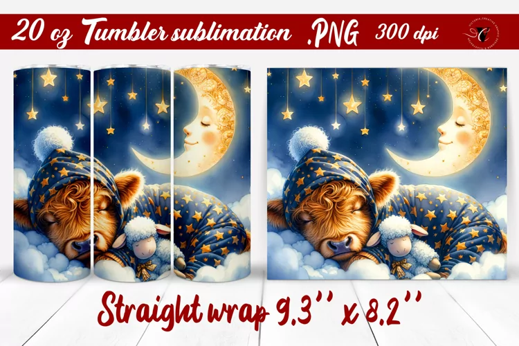 Tumbler wrap | Baby animals | Sleeping Animal