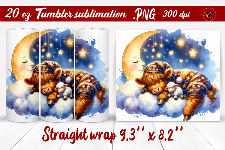 Tumbler wrap | Baby animals | Sleeping Animal