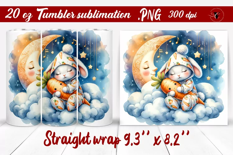 Tumbler wrap | Baby animals | Sleeping Animal