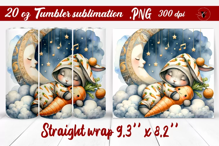 Tumbler wrap | Baby animals | Sleeping Animal