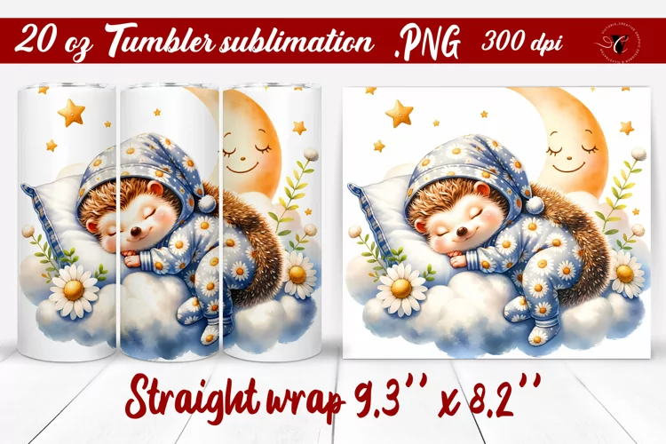 Tumbler wrap | Baby animals | Sleeping Animal
