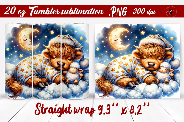 Tumbler wrap | Baby animals | Sleeping Animal