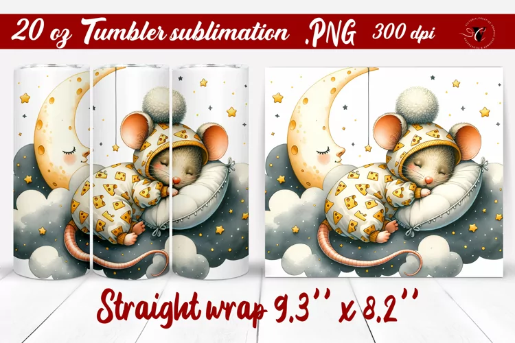 Tumbler wrap | Baby animals | Sleeping Animal