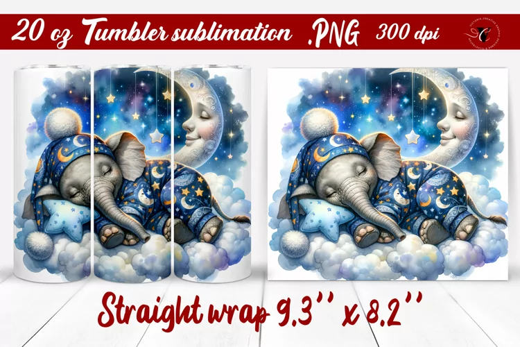 Tumbler wrap | Baby animals | Sleeping Animal
