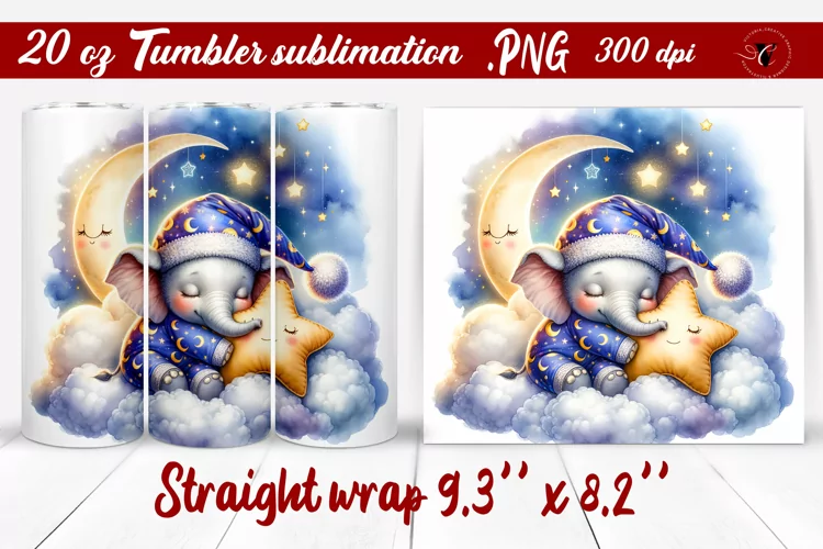 Tumbler wrap | Baby animals | Sleeping Animal