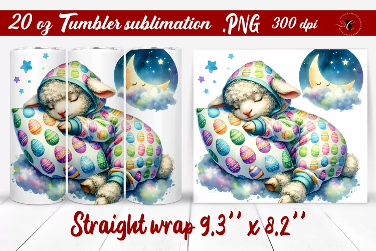 Tumbler wrap | Baby animals | Sleeping Animal