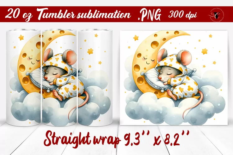 Tumbler wrap | Baby animals | Sleeping Animal