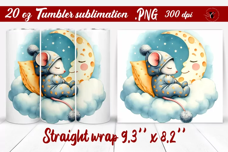Tumbler wrap | Baby animals | Sleeping Animal