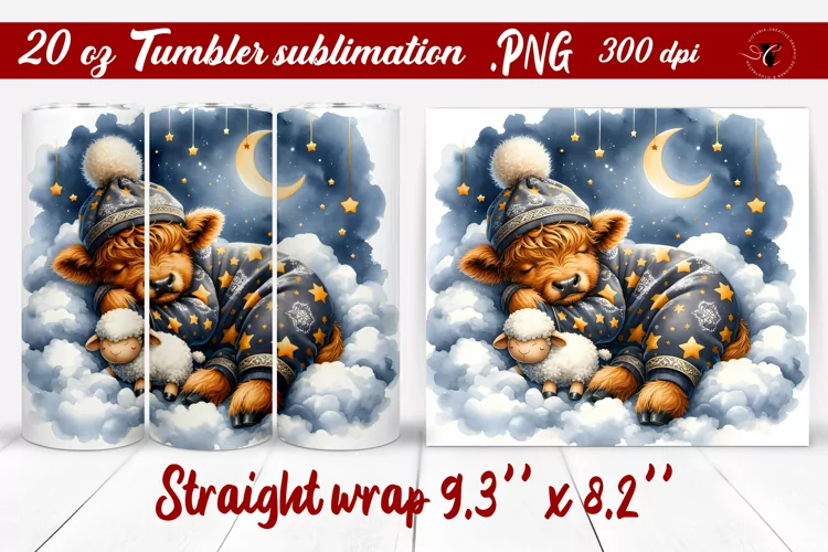 Tumbler wrap | Baby animals | Sleeping Animal