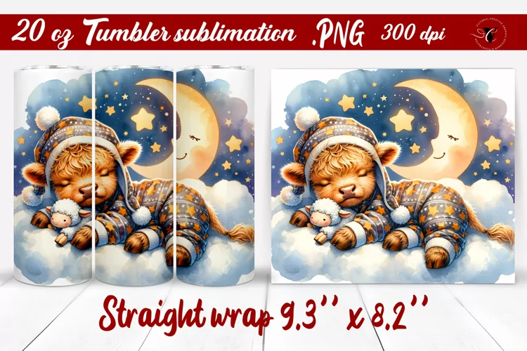 Tumbler wrap | Baby animals | Sleeping Animal