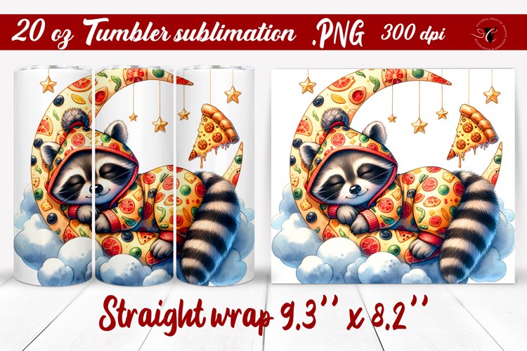 Tumbler wrap | Baby animals | Sleeping Animal example image 1