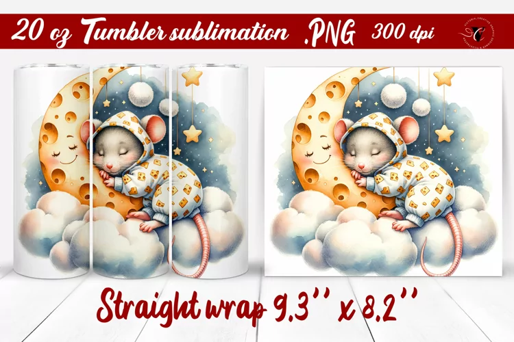Tumbler wrap | Baby animals | Sleeping Animal