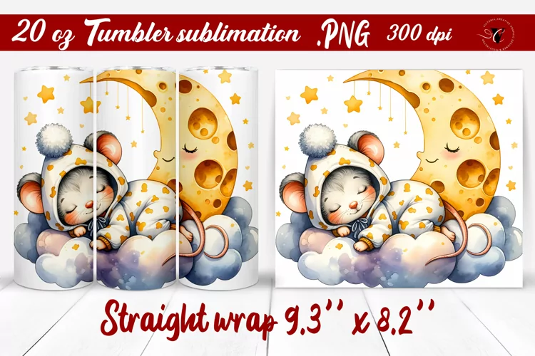 Tumbler wrap | Baby animals | Sleeping Animal