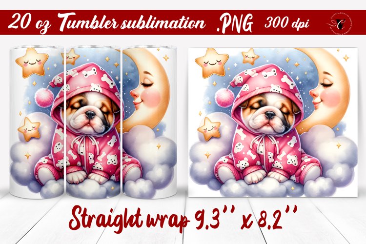 Tumbler wrap | Baby animals | Sleeping Animal example image 1