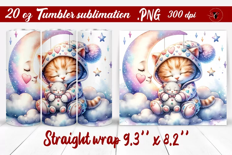 Tumbler wrap | Baby animals | Sleeping Animal