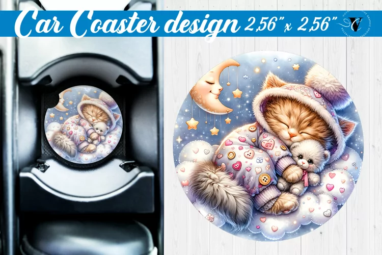 Car Coaster | Baby animals | Sleeping Animals