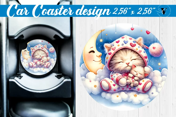 Car Coaster | Baby animals | Sleeping Animals