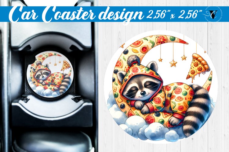 Car Coaster | Baby animals | Sleeping Animals example image 1