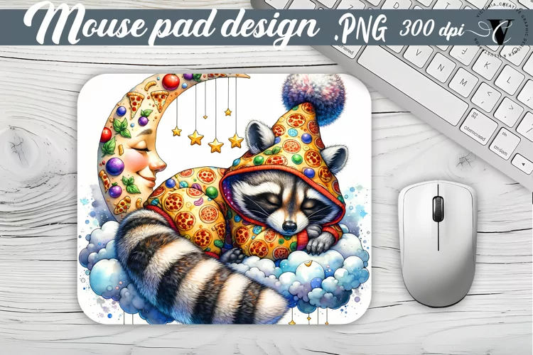 Mouse Pad | Cute Sleeping Animals