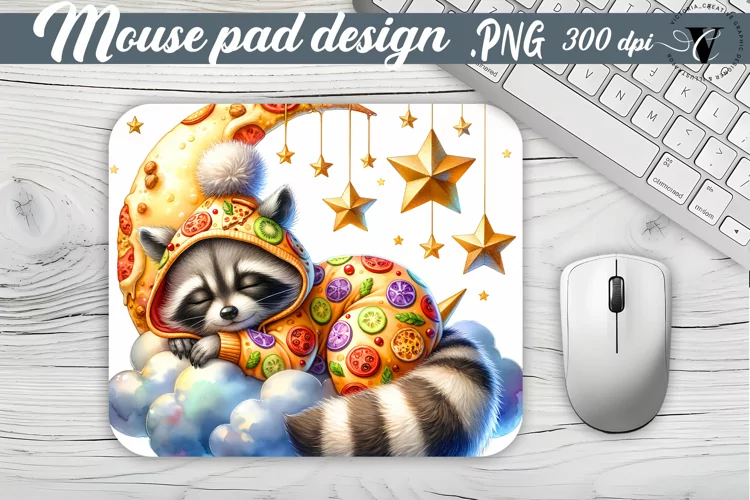 Mouse Pad | Cute Sleeping Animals