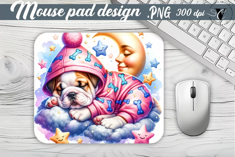 Mouse Pad | Cute Sleeping Animals