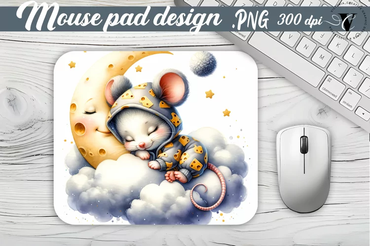 Mouse Pad | Cute Sleeping Animals