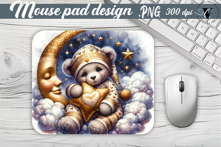 Mouse Pad | Cute Sleeping Animals