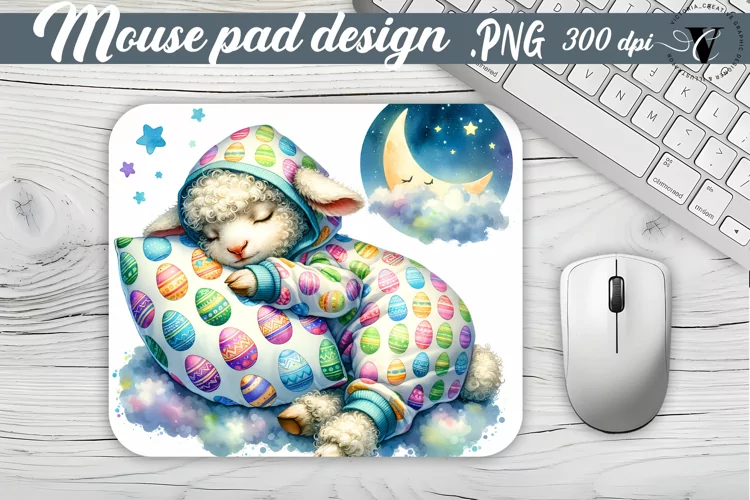Mouse Pad | Cute Sleeping Animals