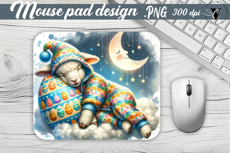 Mouse Pad | Cute Sleeping Animals